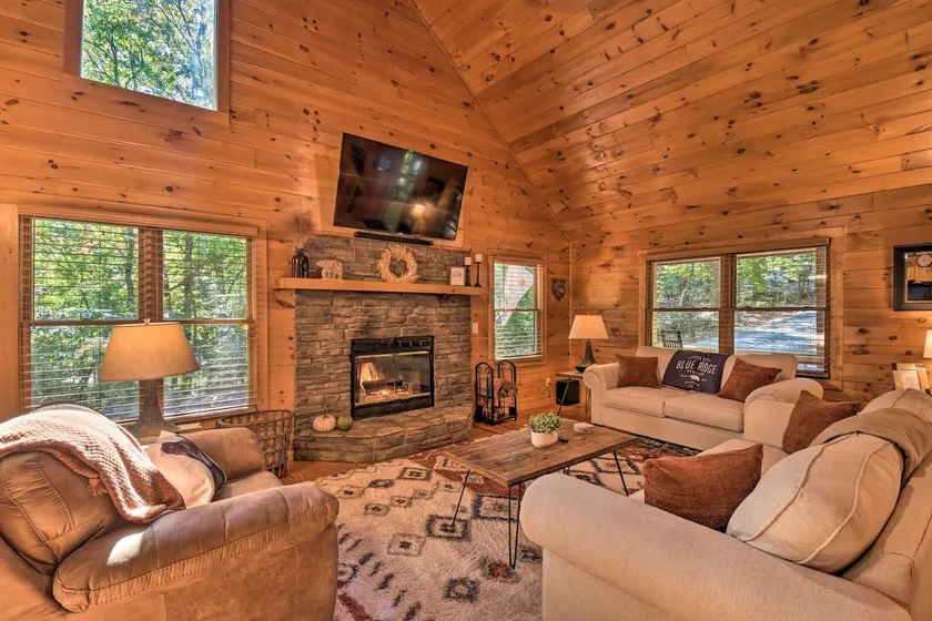 Blue Ridge Cabin: Hot Tub, Fire Pit & Grill! - Image 1