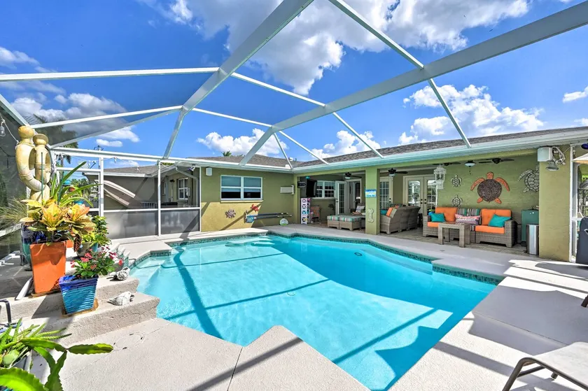 1 Meile bis Innenstadt: Sonnendurchfluteter Cape Coral Rückzugsort! - Image 1