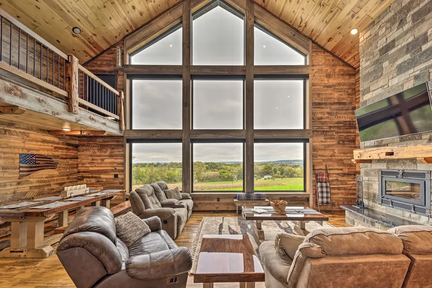 Galena Cabin w/ Wraparound Porch & Game Room! - Image 1