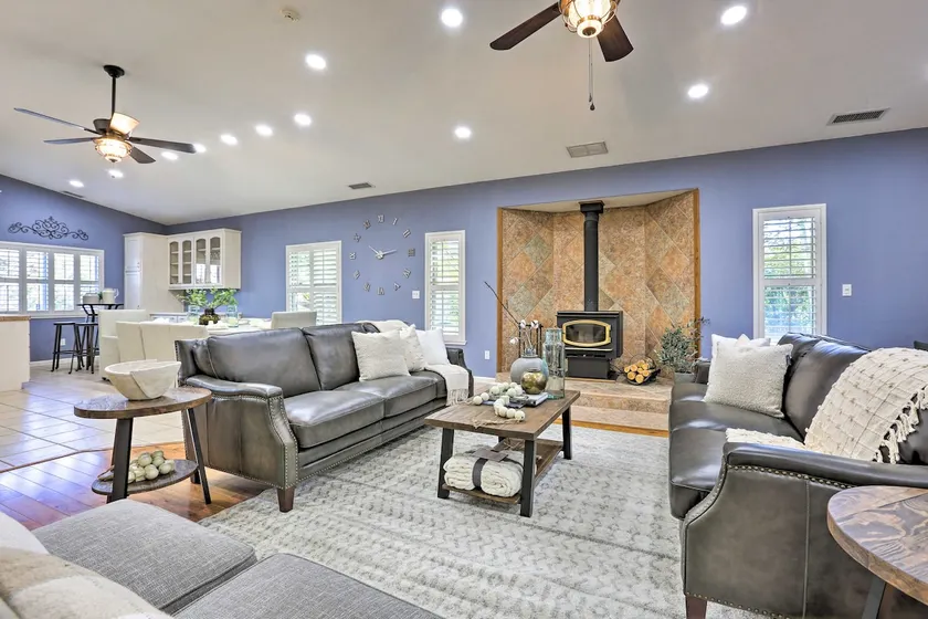 Chic Ranch-Style Home on 33-Acre Walnut Ranch - Image 1