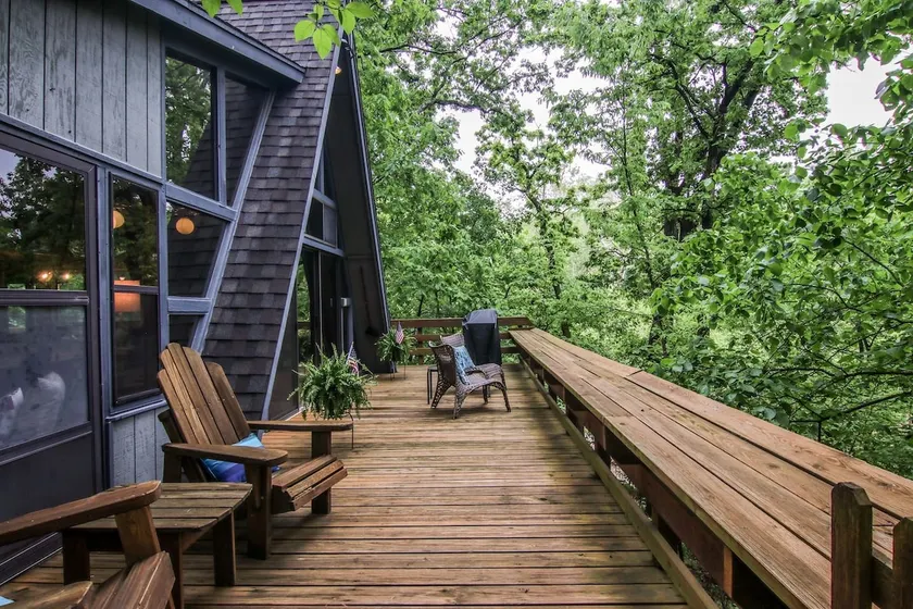 Lakefront A-Frame · Hot Tub · Paddle Pontoon Boat - Image 1