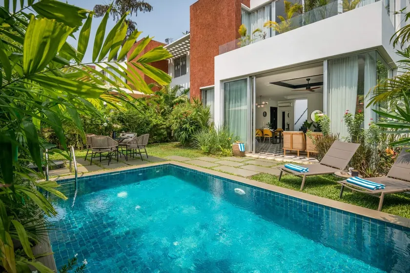 LaZamora|Chic 3BHK|Housekeeping|Pvt Pool - Image 1