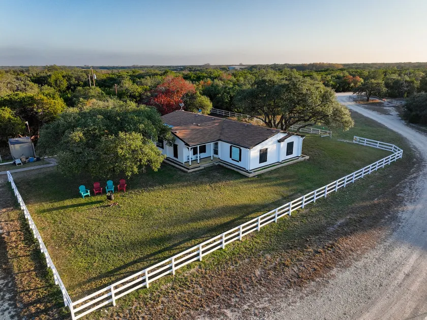 Flying B Ranch House on 52 acres in Bertram, TX - Image 1