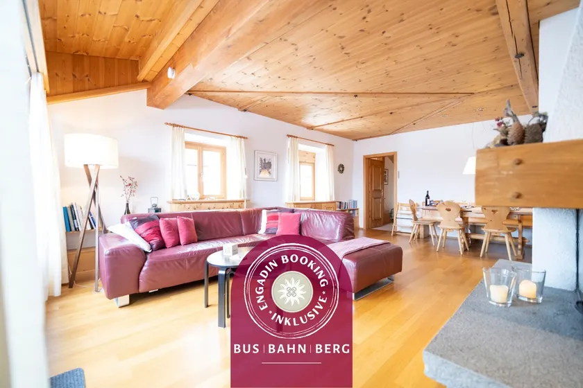 Chasa Rontsch Madlaina: Charming 4.5 penthouse - Image 1