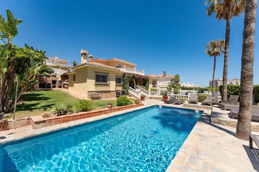 Rustic Spanish Villa Saltwater Pool - Image 1