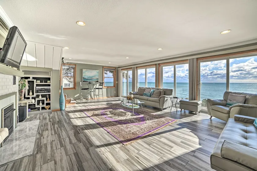 East Tawas Home w/ Patio, Lake Huron On-Site - Image 1