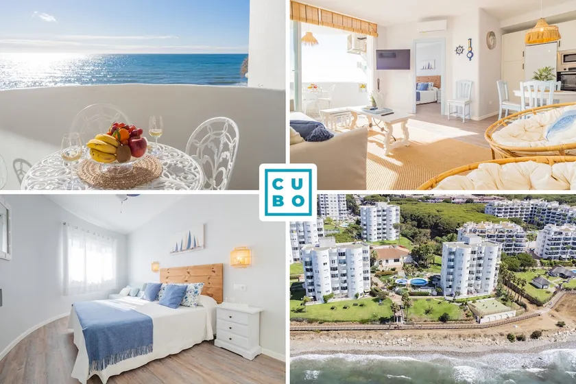 Cubos La Bambera First Line Beach / havudsigt / gratis wifi - Image 1