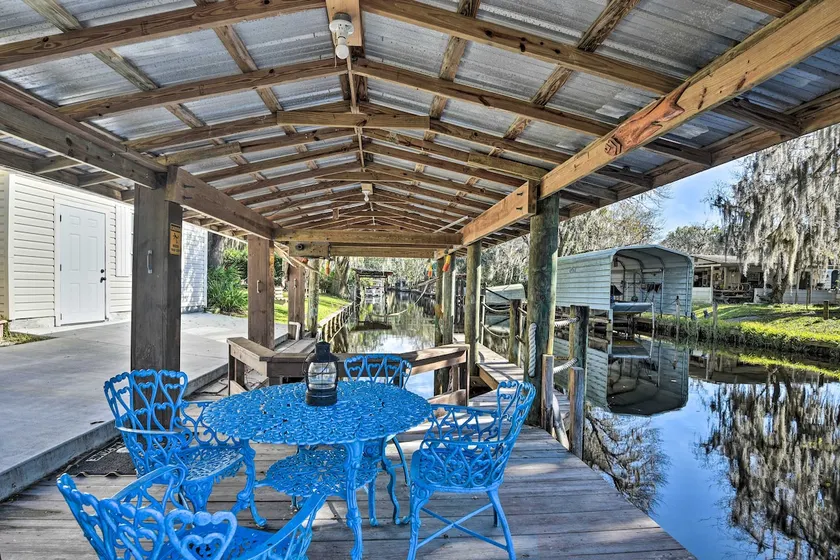 St Johns River Canal Home w/ Grill! - Image 1