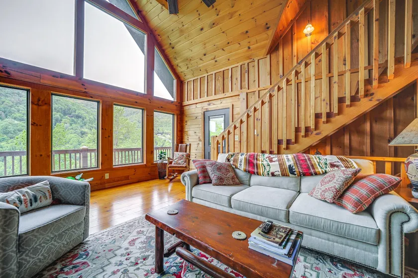 Decks & Mountain Views: Waynesville Getaway! - Image 1