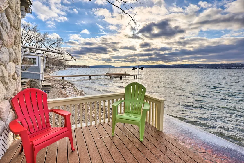 Lakefront Canandaigua Home w/ Grill, Fire Pit - Image 1