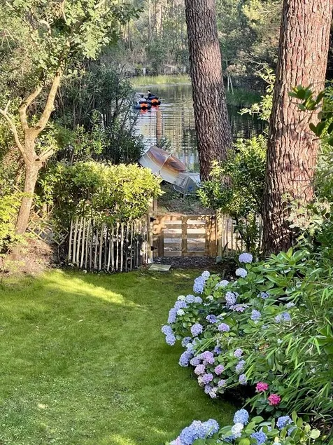 Maison en bois, vue et accès lac,Marina - Image 1