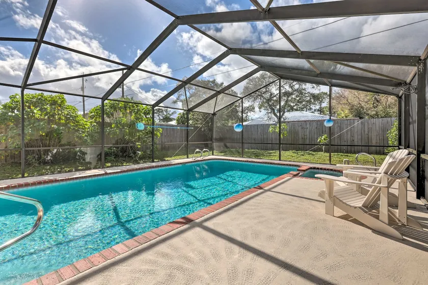 Outdoor-Rückzugsort in Edgewater mit privatem Pool - Image 1