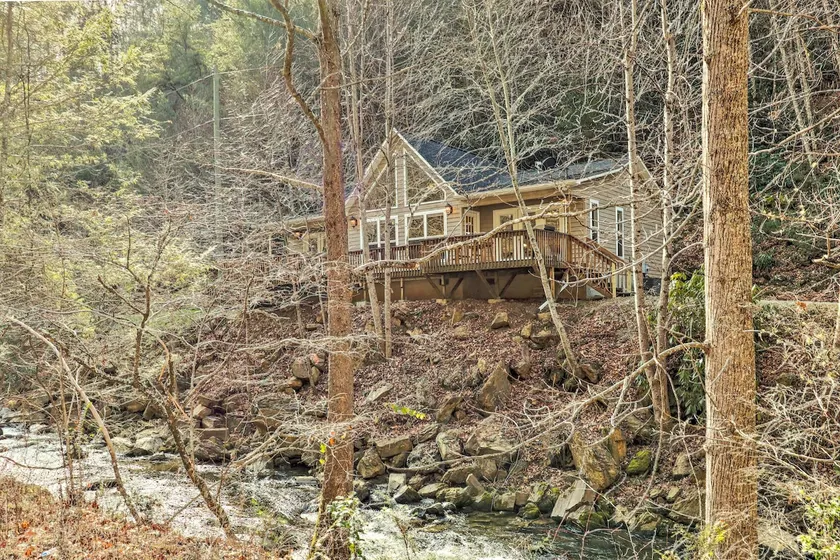 Idyllic Creekside Bryson City Gem w/ Fire Pit! - Image 1