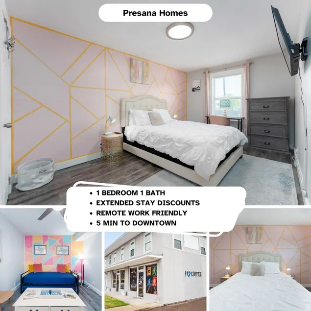 CentralCozy1BDR+PetsOK+Extended Stay Discount - Image 1