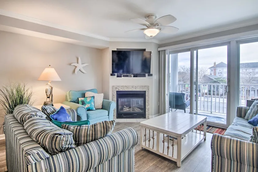 Zu Fuß zum Strand! Familienwohnung mit Pool in Ocean City - Image 1