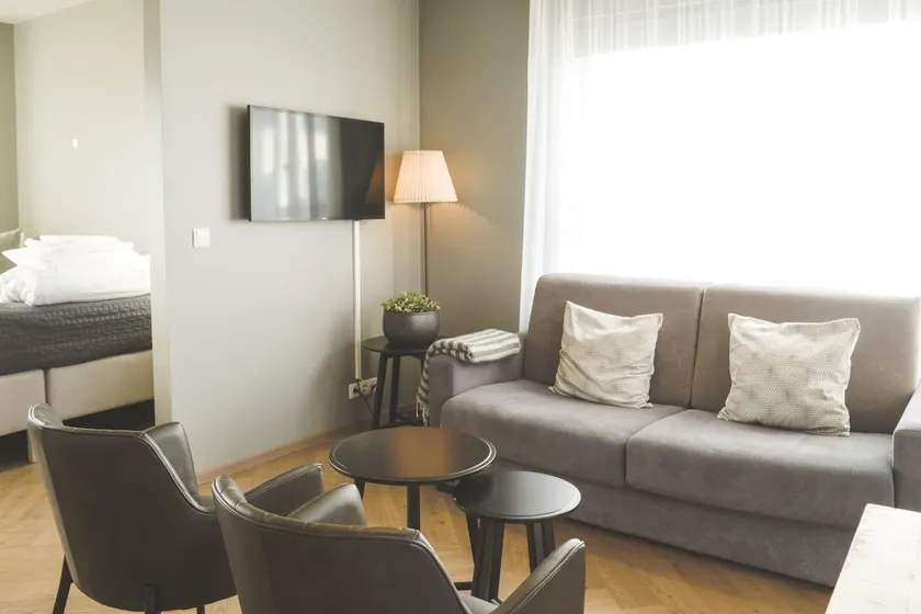 Saga Studio With Balcony for 4 guests in Downtown - Image 1
