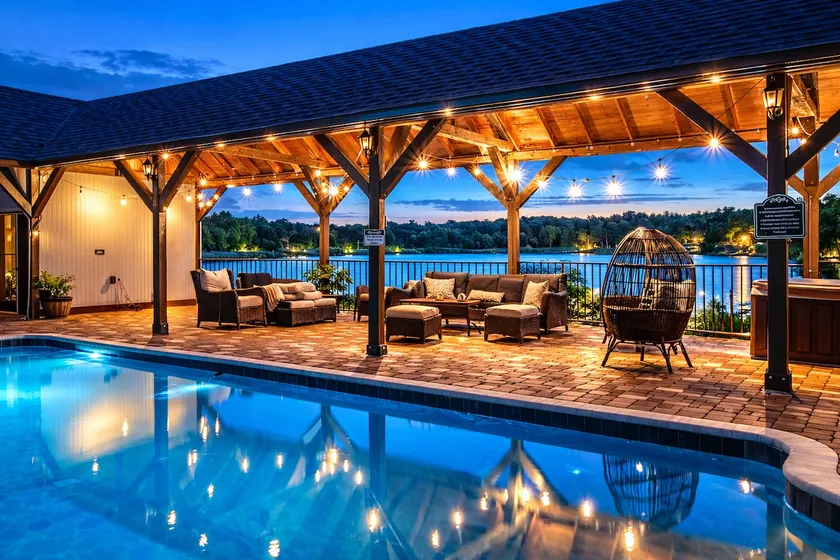 4,800 sf Estate Pool Lake Weddings and Events - Image 1