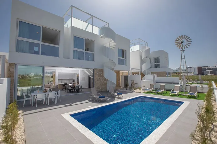 Protaras Vie Bleu Villa Vb14 New 3 Bedroom Villa in the Center of Protaras - Image 1