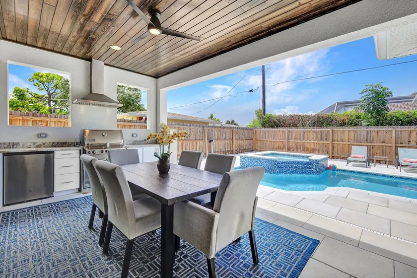 ⭐ NEW! Starfish Wishes | Saltwater Pool & Spa • Walk to Beach • Sleeps 9 - Image 1