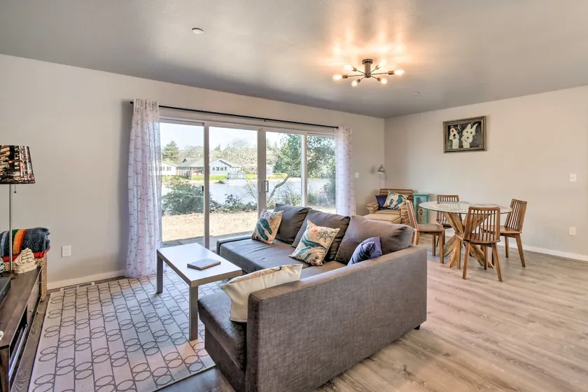 Dock, Water Views: Dog-Friendly Ocean Shores Home! - Image 1