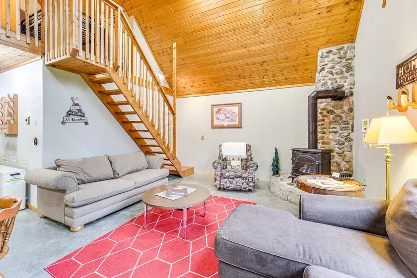 Cozy Birchwood Retreat on UTV Trail w/ Hot Tub! - Image 1