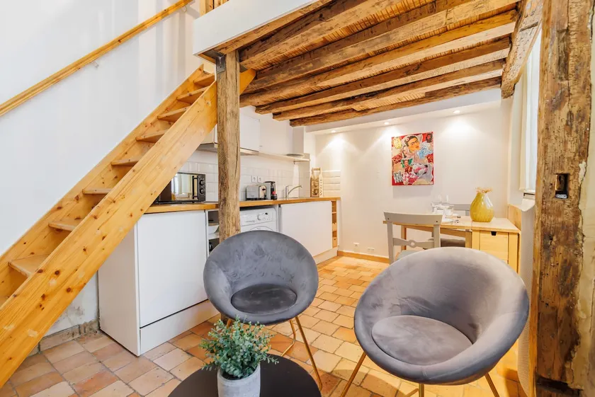 Splendid duplex - 1BR-2P - Notre Dame-Île St-Louis - Image 1