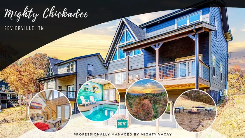 ✨Mighty Chickadee✨ Indoor Pool, Hot Tub, Pool Table, Firepit, A+ Views, Dogs OK - Image 1