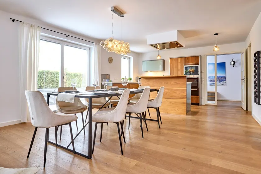 Modern Alpine Luxury for 8 with Sauna & Spacious Terrace & Mountain Views - Image 1
