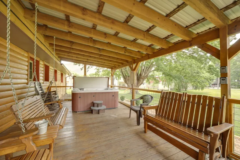 'Campbell Retreat' in Maggie Valley w/ Deck! - Image 1
