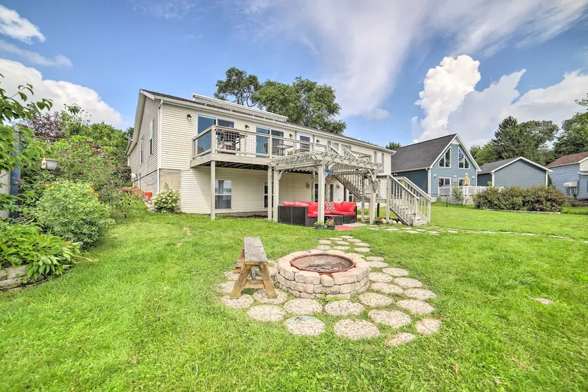 Waterfront Michigan Center Home w/ Boat Dock! - Image 1