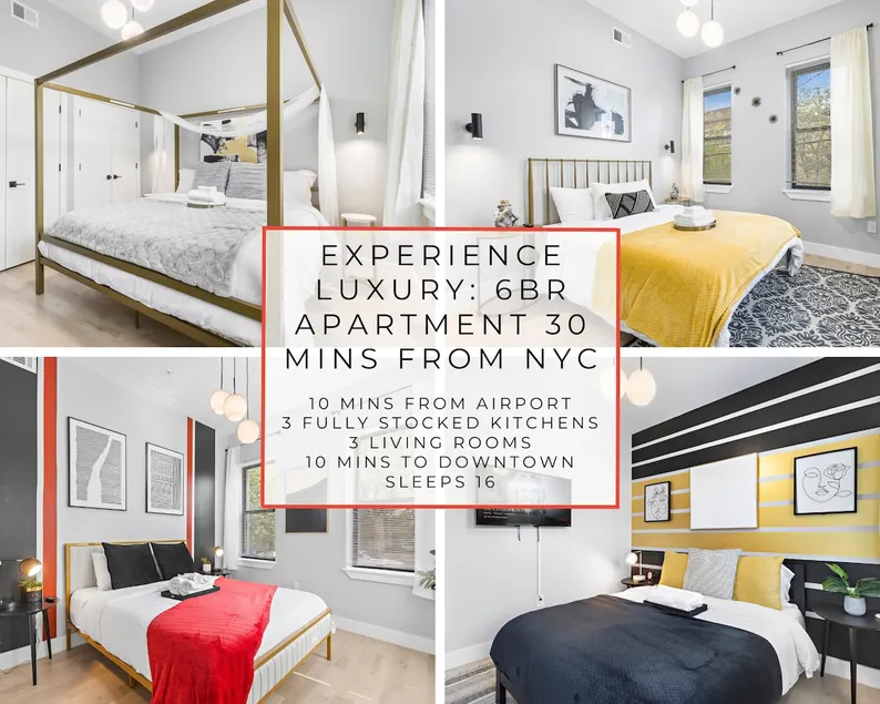 Free Parking 3 Suites Near Downtown Newark - Image 1