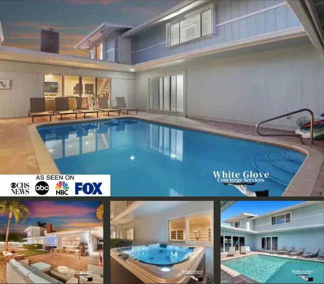 Designer 6BR GameRM Pool Jacuzzi 10 Min To Beach - Image 1