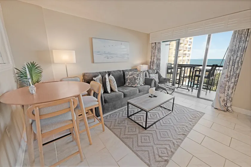 New Top Floor Ocean Front 1BR with Updated Kitchen - Image 1