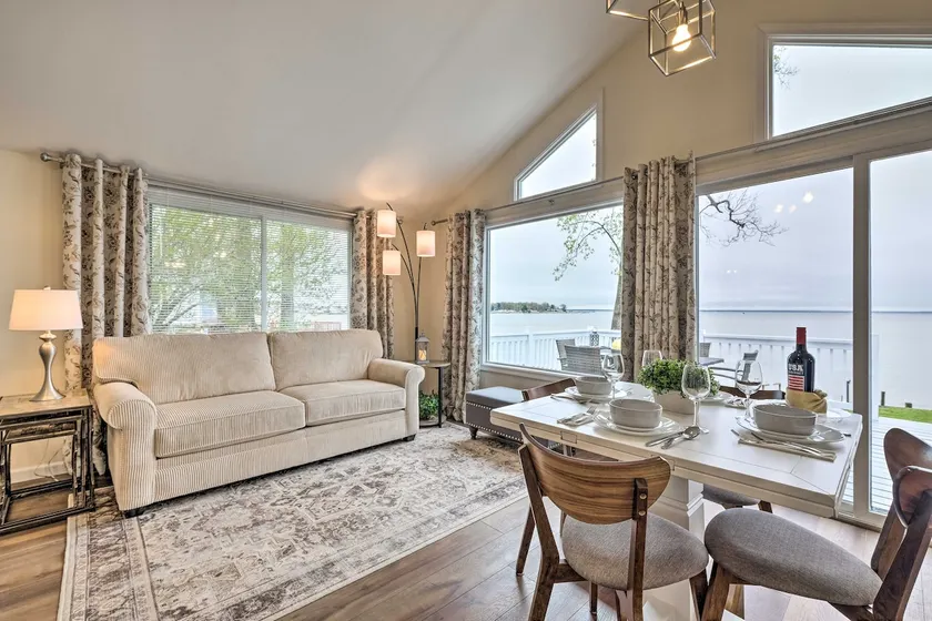 Waterfront Cottage w/ Private Beach + Deck! - Image 1
