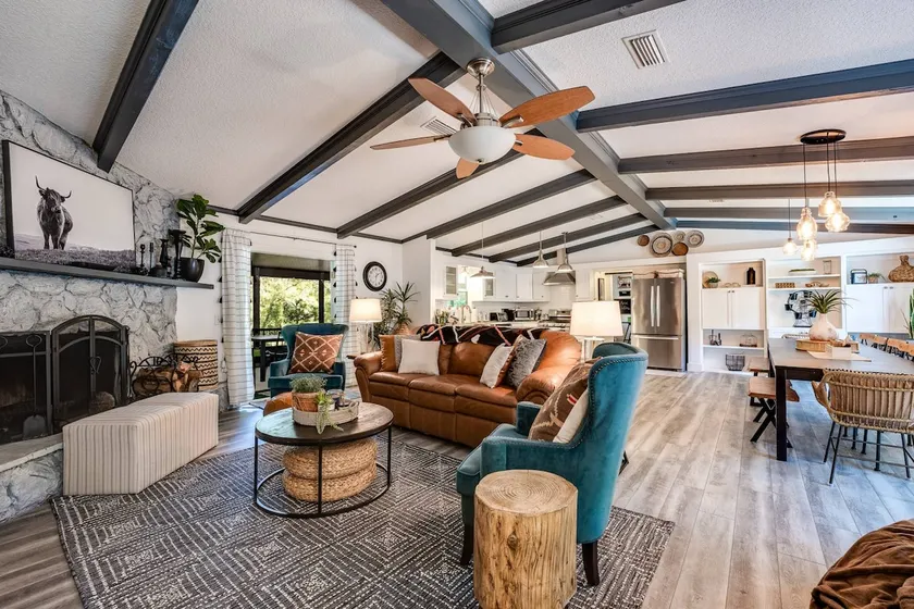 Creekfront 4BR Home | Hot Tub, Dock & Firepit | Sleeps 9 | No Pets - Image 1