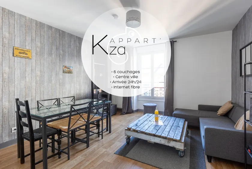 L'appart K-za -Wifi Fibre- Check-in auto- 6 p - Image 1