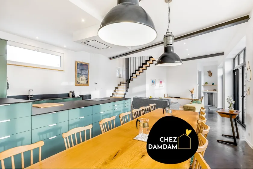 CHEZDAMDAM - la Zinguerie de la Plage - plage 300m, babyfoot, arcade, pingpong - Image 1