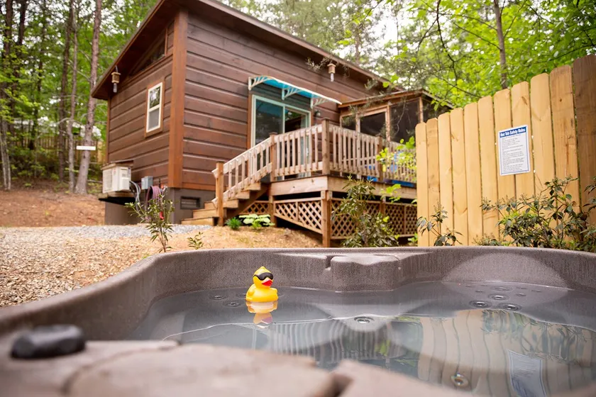 Serenity Ridge Cabin A: Couple's Getaway + Hot Tub - Image 1