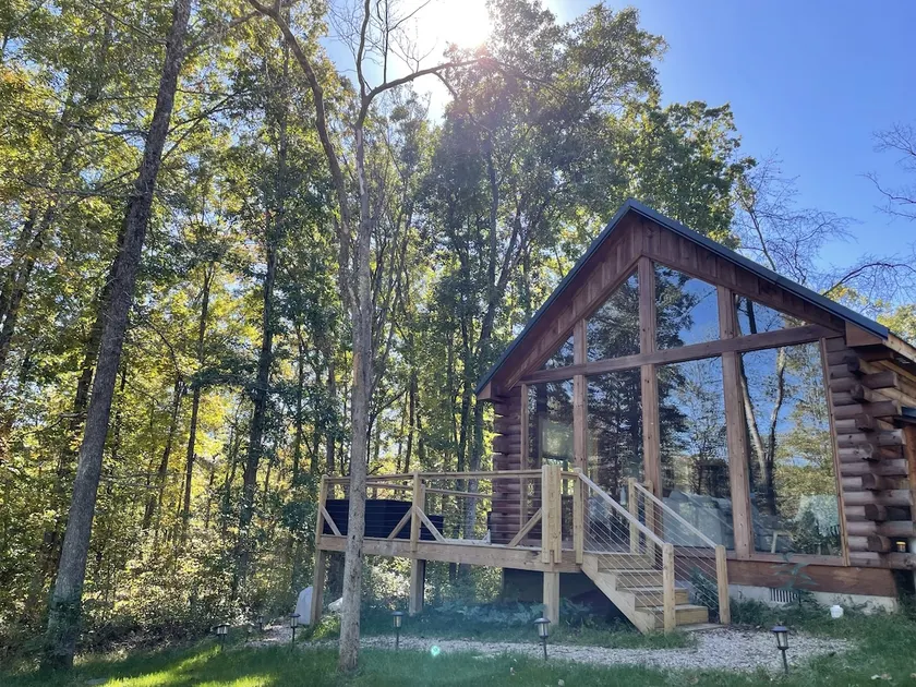 Fern Haven A modern take on Hocking Hills cabins - Image 1