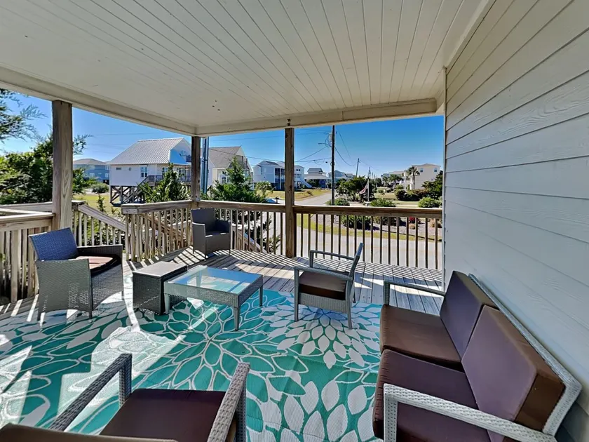 Sunset | Covered Porch + Walk to the Beach! - Image 1