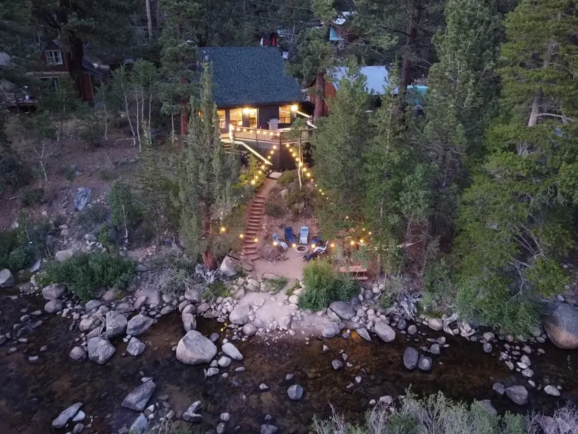 Tahoe River Cabin on Private Beach - Image 1