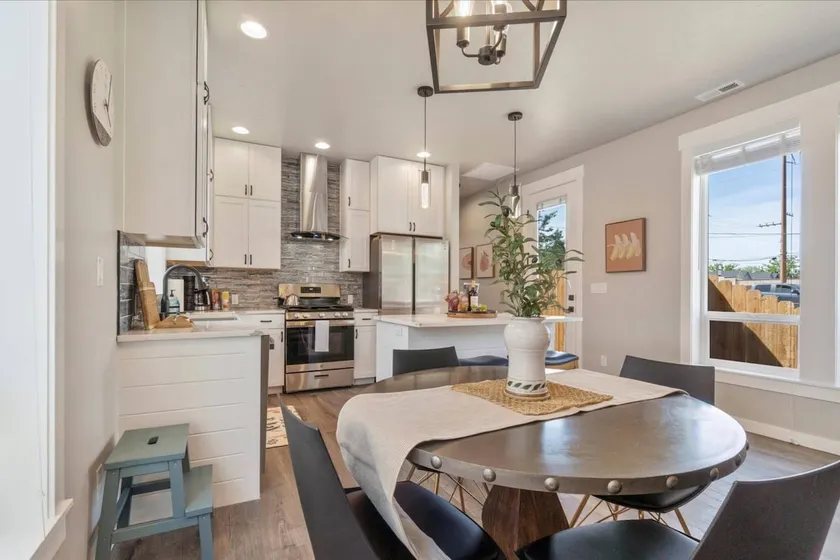5 min to BSU + 8 min to Downtown | Brand New Build! Happy Decor! Quiet Patio w/ Seating & BBQ - Image 1