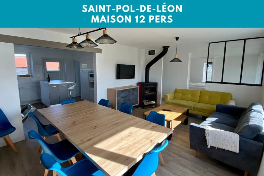 Keravel maison avec jardin pour 12 personnes - Image 1