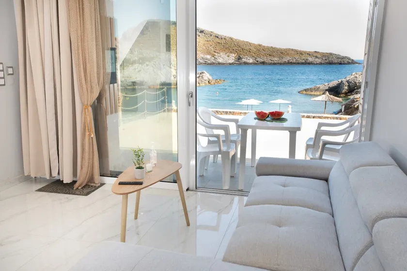 Beachfront Studio Kyma East ~ Crete's Hidden Gem - Image 1