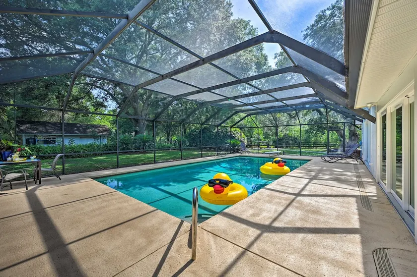 Game Room & Pool: Huge Lutz Family Retreat - Image 1