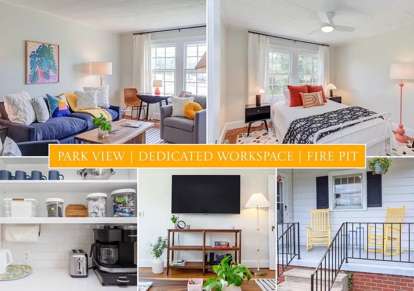 Chic Duplex in Graham | Park view | BBQ Grill - Image 1
