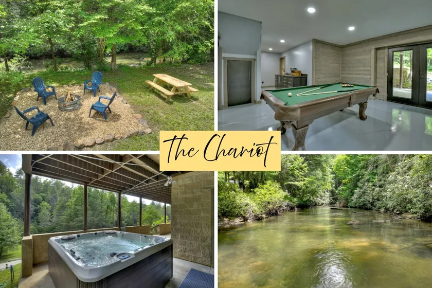 CreekFront Retreat HotTub, FirePits & Billiards - Image 1
