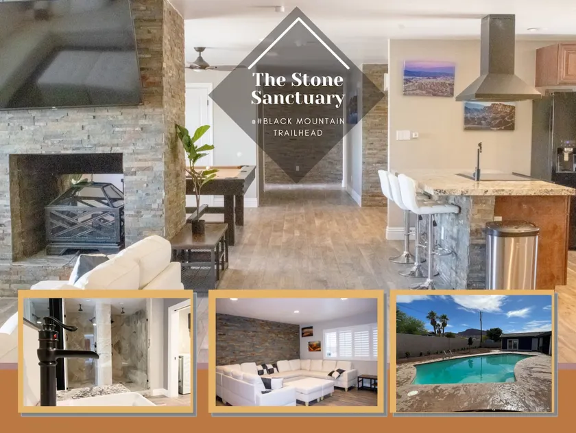 The Stone Sanctuary:1/2 Acre,Pool,Trails,Billiards - Image 1