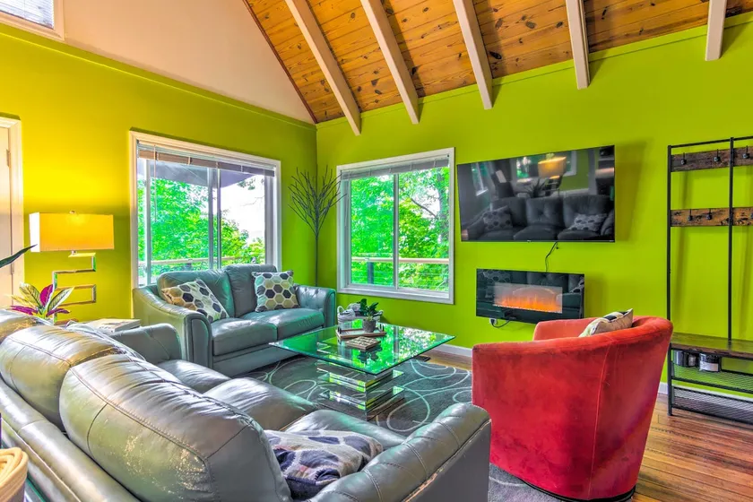 Mtn-View Gem in Lake Lure w/ Game Room & Fire Pit - Image 1