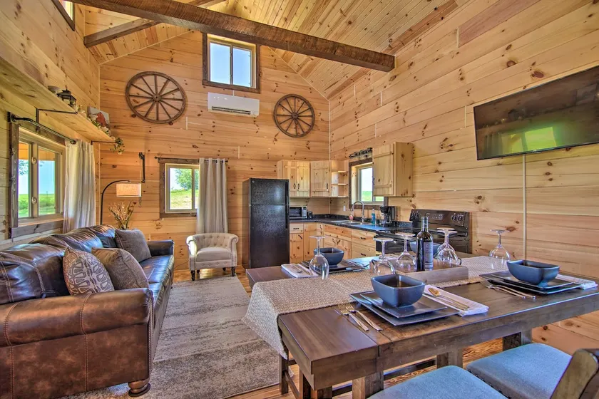 Cabin on 35-Acre Farm in Blanchardville w/ Trails! - Image 1